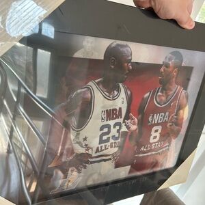 Holographic Kobe Bryant photo with frame